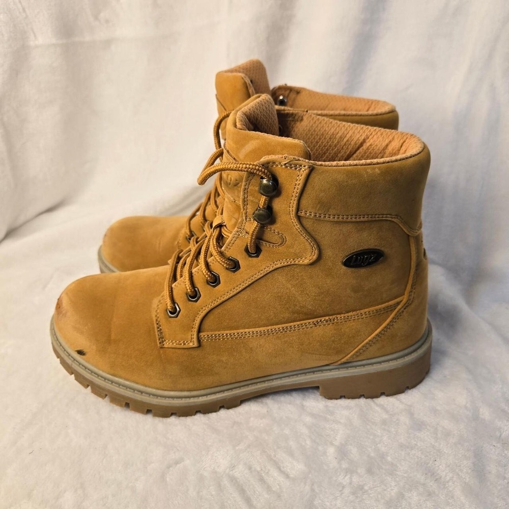 Lugz Nate Bellcase women's work boots soft toe size 11 brown